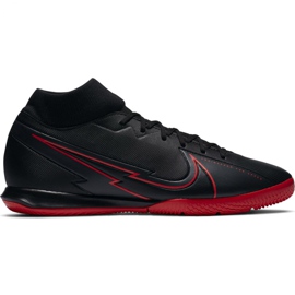Chaussure de football Nike Mercurial Superfly 7 Academy Ic M AT7975 060 violet le noir