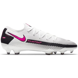 Chaussure de football Nike Phantom Gt Pro Fg CK8451 160 gris blanc