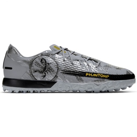 Nike Phantom Gt Scorpion Academy Dynamic Fit Tf DA2263 001 chaussures de football le noir gris Nike Phantom Gt Scorpion Academy Dynamic Fit Tf DA2263 001 chaussures de football le noir gris