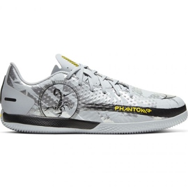 Nike Phantom Gt Scorpion Academy Ic Jr DA2281 001 chaussures de football bleu argent