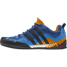 Chaussures Adidas Terrex Swift Solo M AQ5296 noir bleu orange
