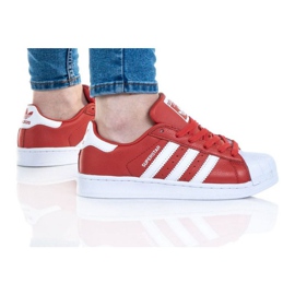 Chaussures Adidas Superstar M BB2240 rouge