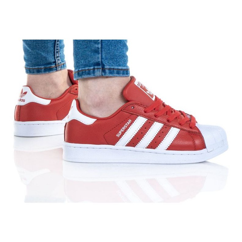 Chaussures Adidas Superstar M BB2240 rouge