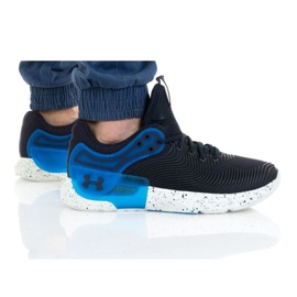 Under Armour Hovr Apex 2 M 3023007-500 le noir bleu Under Armour Hovr Apex 2 M 3023007-500 le noir bleu