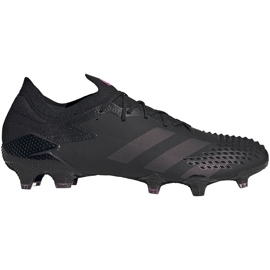 Chaussures de foot Adidas Predator Mutator 20.1 L Fg EH2884 le noir le noir