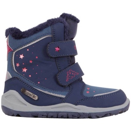 Chaussures enfants Kappa Cui Tex bleu marine-rose 260823K 6722