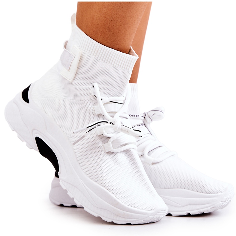 Chaussettes Sport Femme Blanc KeSports blanche