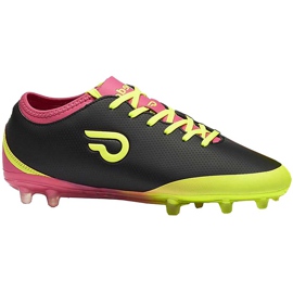 Gedo Calzsol Fg Calzsol 1602 chaussures de football noir-jaune-rose 1602 le noir Gedo Calzsol Fg Calzsol 1602 chaussures de football noir-jaune-rose 1602 le noir