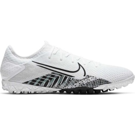 Chaussure de football Nike Mercurial Vapor 13 Pro Mds Tf CJ1307 110 blanc blanc
