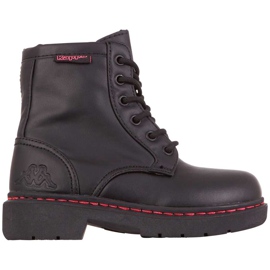 Kappa Deenish chaussures pour enfants noir et rose 260840K 1122 le noir Kappa Deenish chaussures pour enfants noir et rose 260840K 1122 le noir