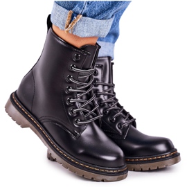 Bottes Chaudes Femme Noir Mat Thunder le noir