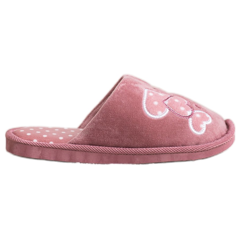 Bona Chaussons chauds Happy Comfort rose