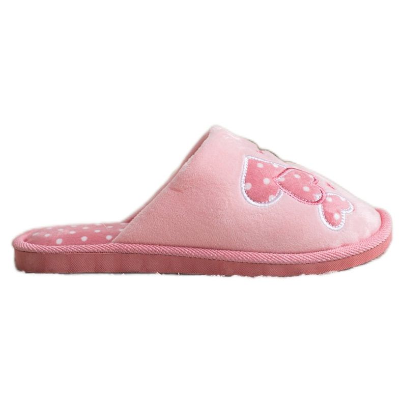 Bona Chaussons chauds Happy Comfort blanche rose