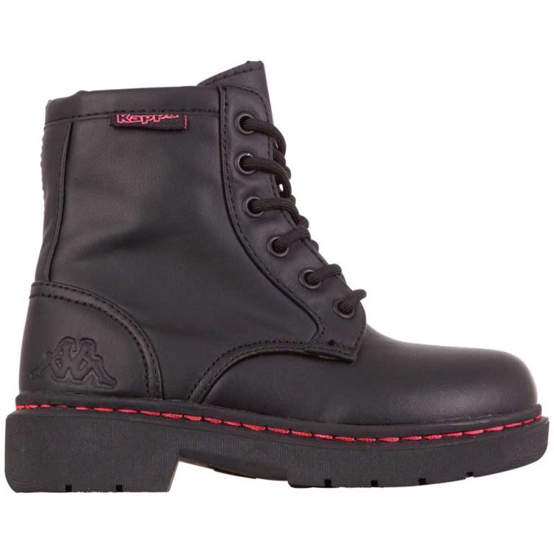 Chaussures Kappa Deenish Jr. 260840K 1122 blanche le noir rose Chaussures Kappa Deenish Jr. 260840K 1122 blanche le noir rose