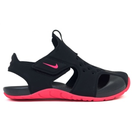 Sandales Nike Sunray Protect 2 (PS) Jr 943826-003 noir rose