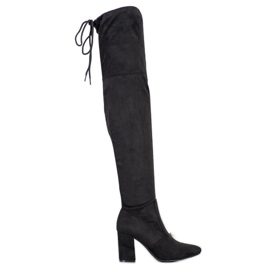 Forever Folie Bottes élégantes noir