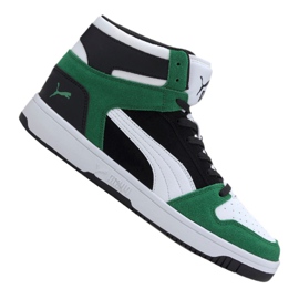 Puma Rebound LayUp Sd M 370219-05 blanc noir vert