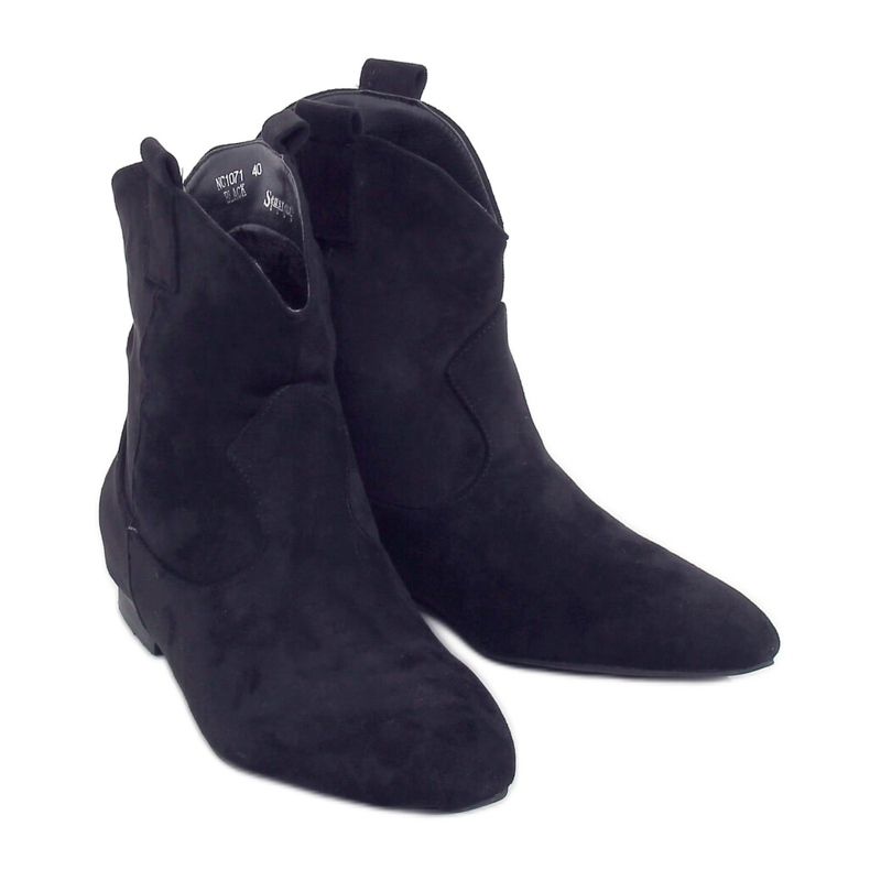 Ceintures femme en daim noir NC1071 Noir le noir