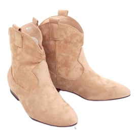 Sashki femme beige en daim NC1071 Beige