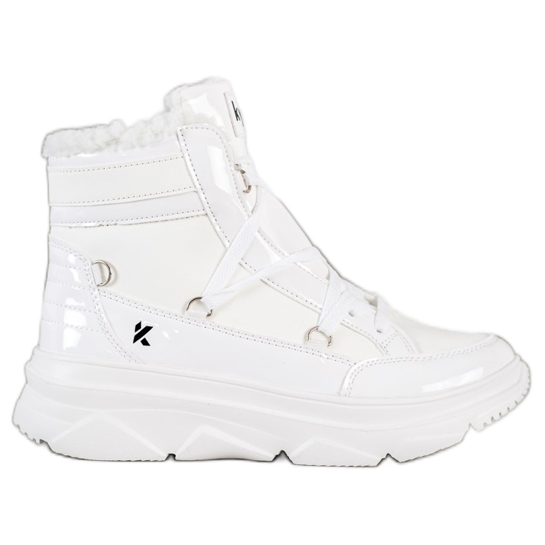 Kylie Trappeurs à la mode blanche