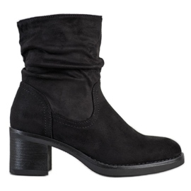 Super Mode Bottes décontractées confortables noir