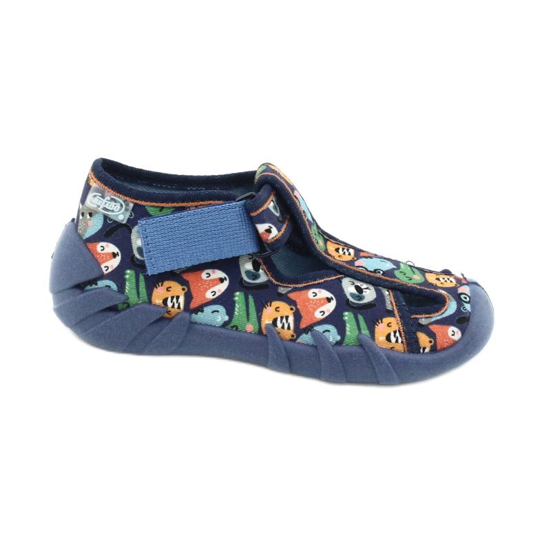 Chaussures enfant Befado 190P101 bleu marin bleu multicolore vert