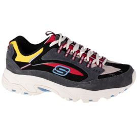 Skechers Stamina-Cutback M 51286-CCRD noir multicolore