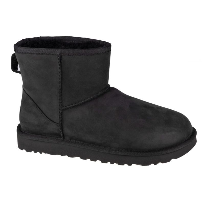 Bottes Ugg W Classic Mini Cuir W 1016558-BLK le noir