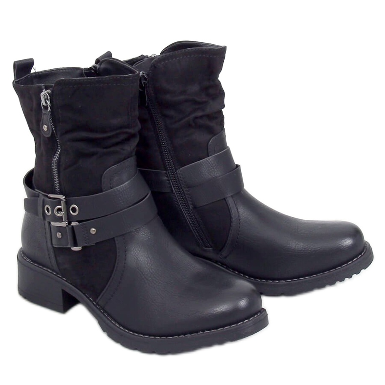 Bottes noires pour femmes noires 8056 Noir le noir Bottes noires pour femmes noires 8056 Noir le noir