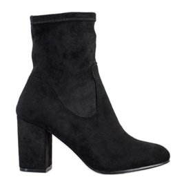 SDS Bottes à enfiler à la mode le noir