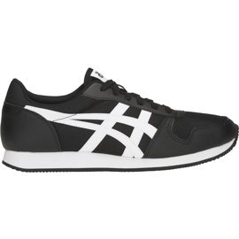 Asics Curreo Ii noir et blanc 1191A157 002 chaussures pour hommes blanche le noir