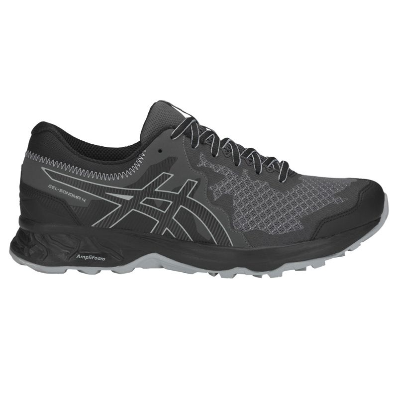 Asics Gel Sonoma 4 noir et gris 1011A177 002 chaussures de course pour hommes