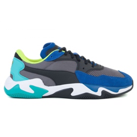 Chaussures Puma Storm Origin M 369770 01 bleu gris multicolore