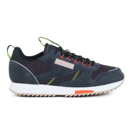 Reebok Cl Cuir Ripple Trail M EG6473 bleu marin
