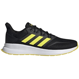 Chaussures de course pour hommes adidas Runfalcon noir F36206 le noir