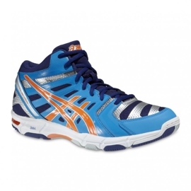 Chaussures de volley-ball Asics Gel-Beyond 4 Mt B403N-4130 violet, bleu, orange, gris / argent bleu Chaussures de volley-ball Asics Gel-Beyond 4 Mt B403N-4130 violet, bleu, orange, gris / argent bleu