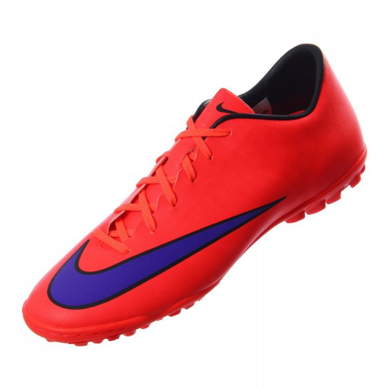 Chaussures de football Nike Mercurial Victory V Tf M 651646-650 rouge rouge