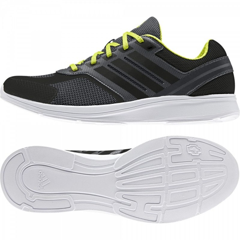Chaussures de course adidas lite pacer 3 M B44093 le noir gris