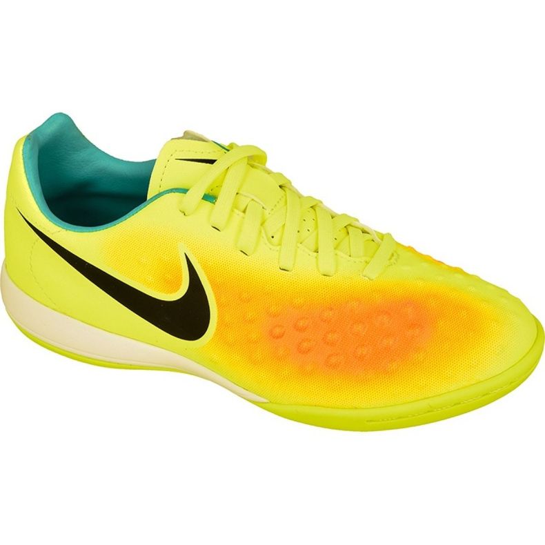 Chaussures indoor Nike MagistaX Opus Ii Ic Jr 844422-708 jaune jaune