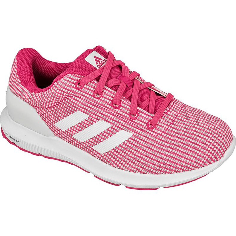 Chaussures de course adidas Cosmic W AQ2176 blanche rose