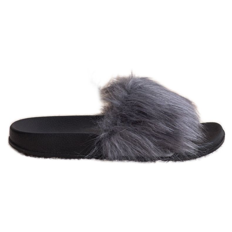 SHELOVET Pantoufles élégantes gris SHELOVET Pantoufles élégantes gris