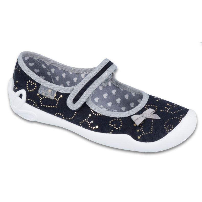 Chaussures pour enfants Befado 114Y348 le noir gris