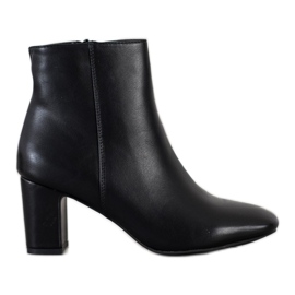 Super Mode Bottines classiques à talons hauts le noir