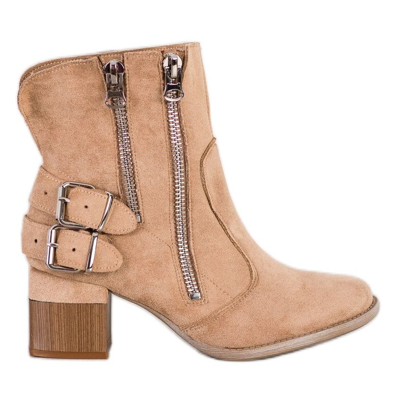 Bella Paris Bottes de mode beiges