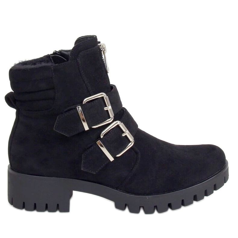 Black XJ-30 Bottes noires sur le protecteur le noir Black XJ-30 Bottes noires sur le protecteur le noir