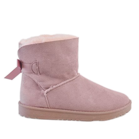 Bottes esquimaux roses chaudes B194-1