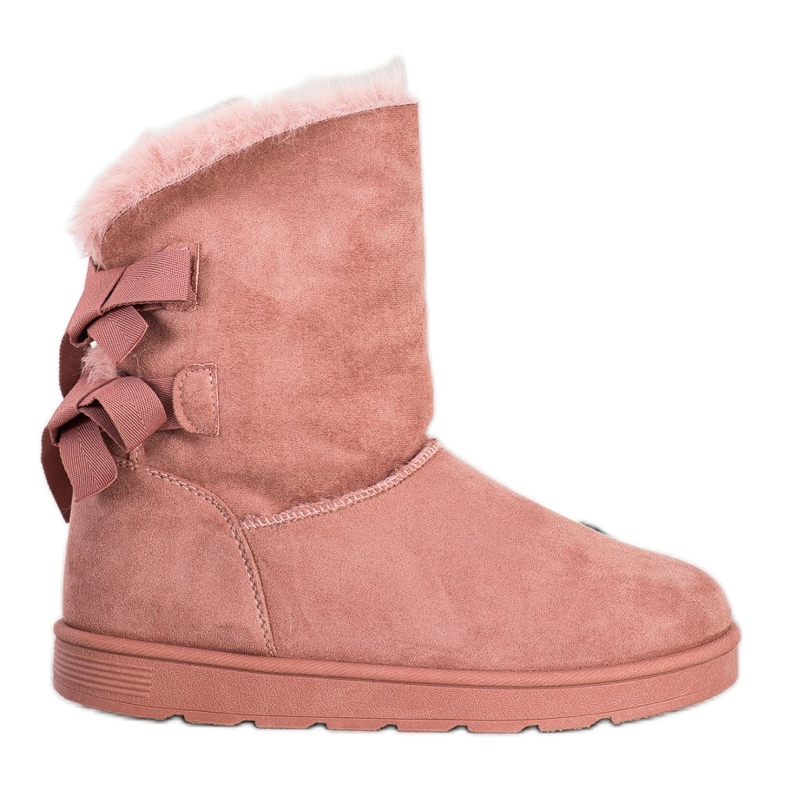 SHELOVET Mukluki à la mode rose