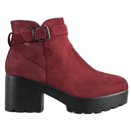 Best Shoes Bottes légères sur la plate-forme rouge Best Shoes Bottes légères sur la plate-forme rouge