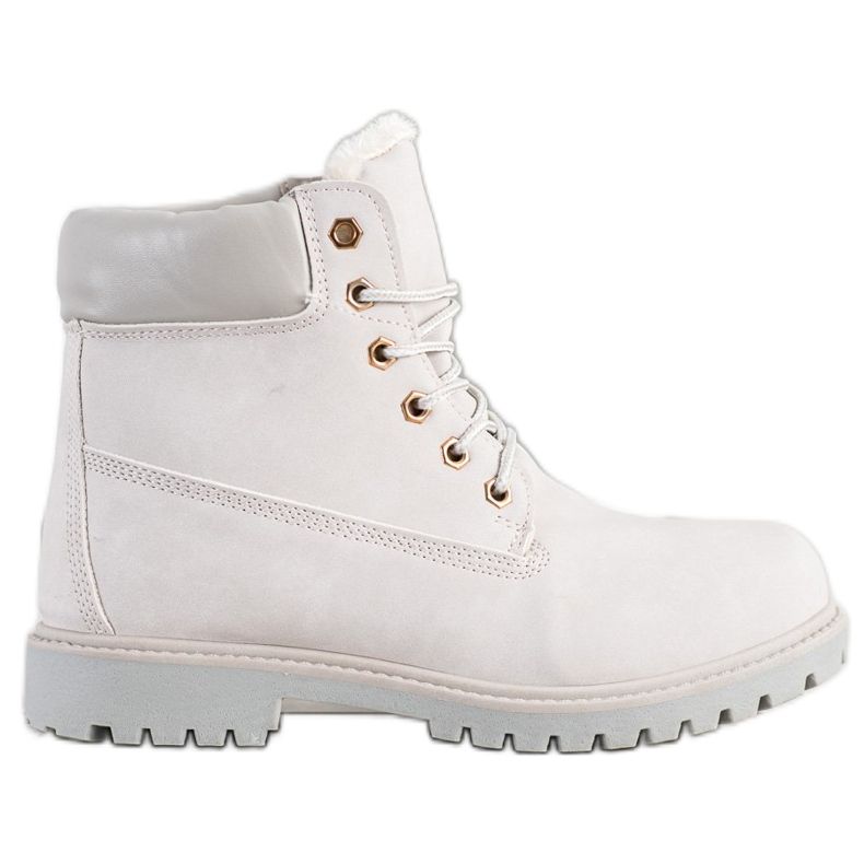 SHELOVET Bottes de randonnée chaudes avec cuir écologique gris SHELOVET Bottes de randonnée chaudes avec cuir écologique gris