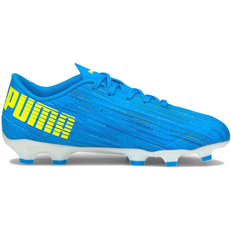 Chaussures de foot Puma Ultra 4.2 Fg Ag Junior 106364 01 bleu bleu Chaussures de foot Puma Ultra 4.2 Fg Ag Junior 106364 01 bleu bleu
